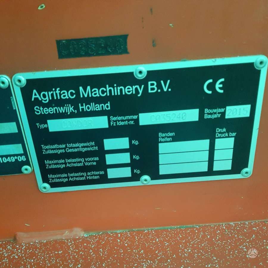 Agrifac Condor, самоходные разбрызгиватели