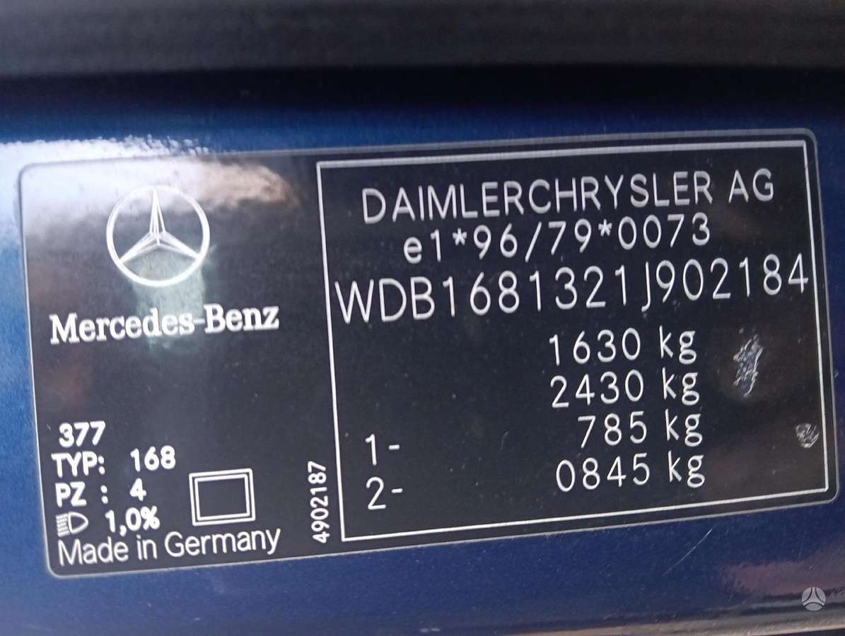 Mercedes-Benz A190