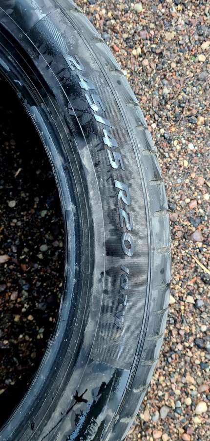 Pirelli, summer 245/45 R20