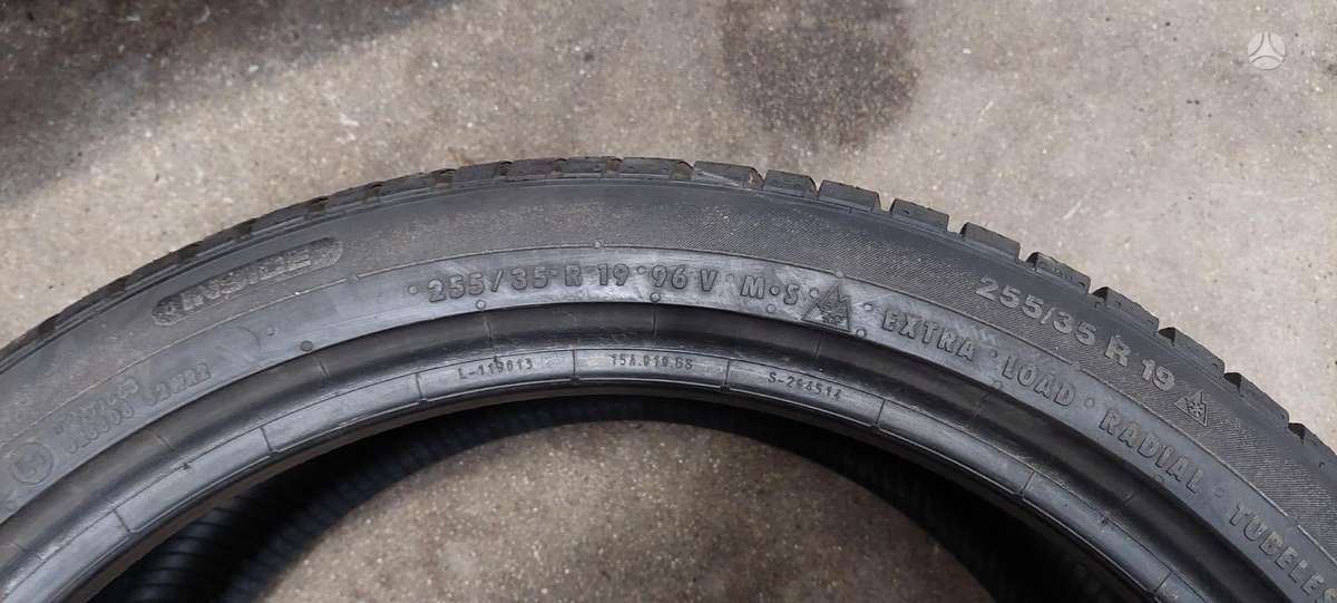 Continental, winter 255/35 R19