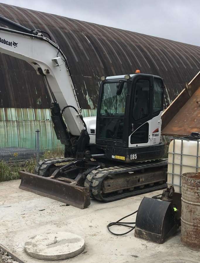 Bobcat E85, мини-экскаваторы