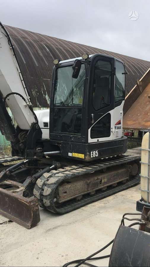 Bobcat E85, mini ekskavatoriai