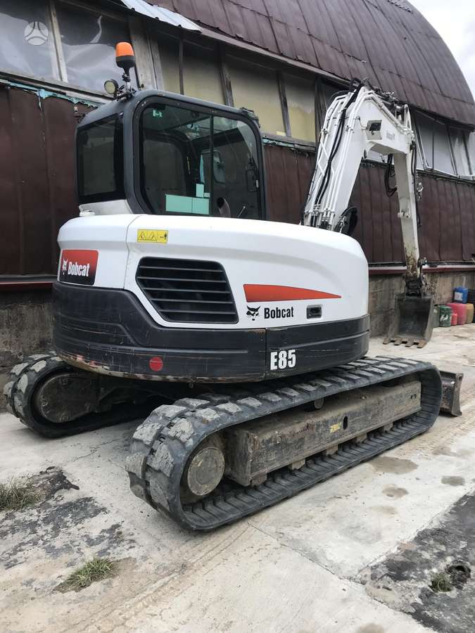 Bobcat E85, mini ekskavatori