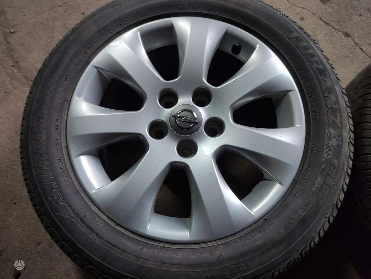 Opel, light alloy, R17