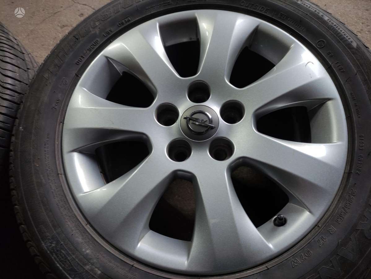 Opel, light alloy, R17