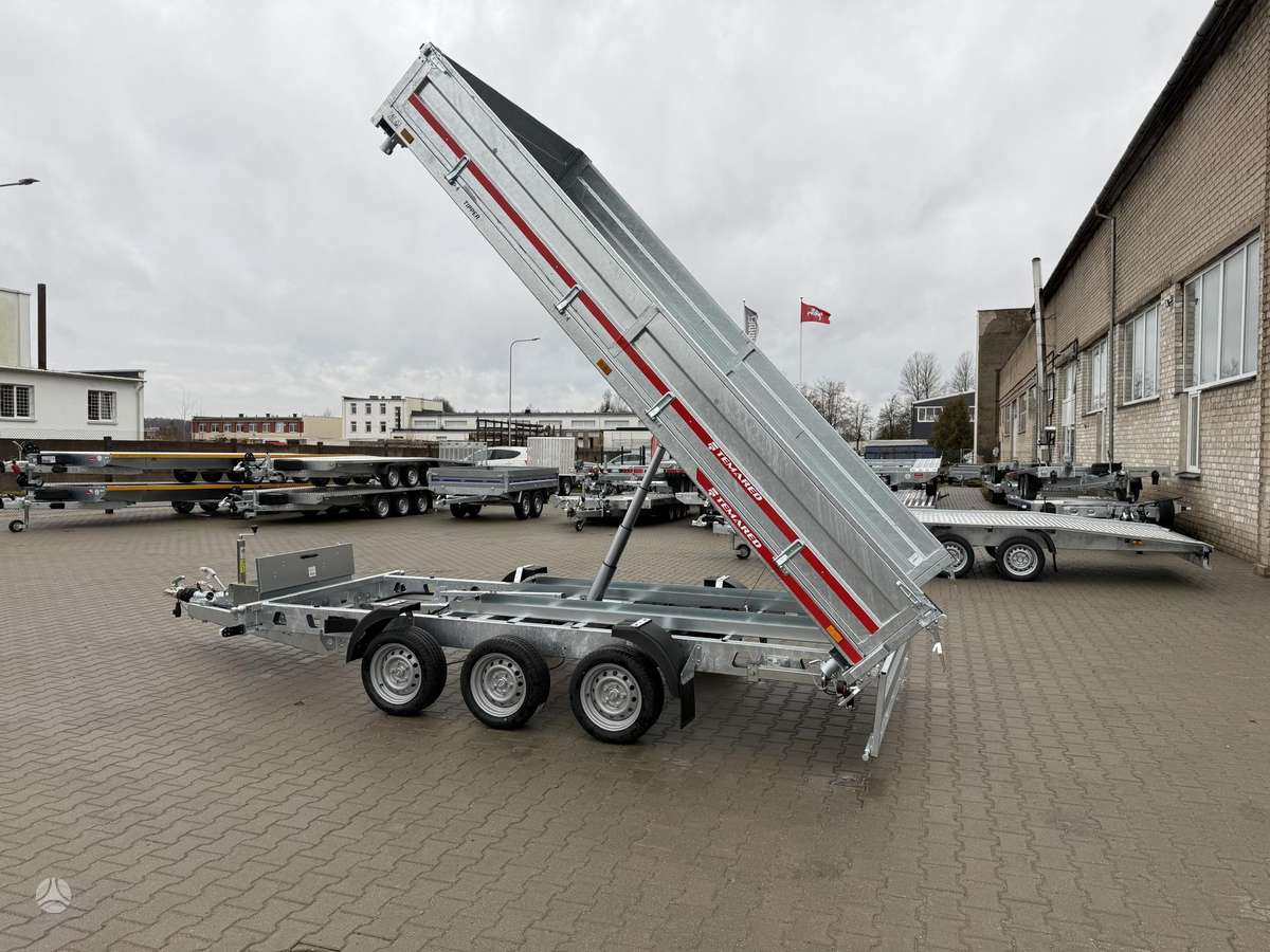 TEMARED Tipper 4020/3 C S3,5T, passenger car trailers