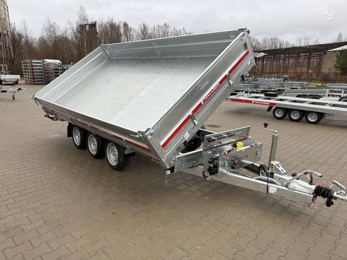 TEMARED Tipper 4020/3 C S3,5T, passenger car trailers