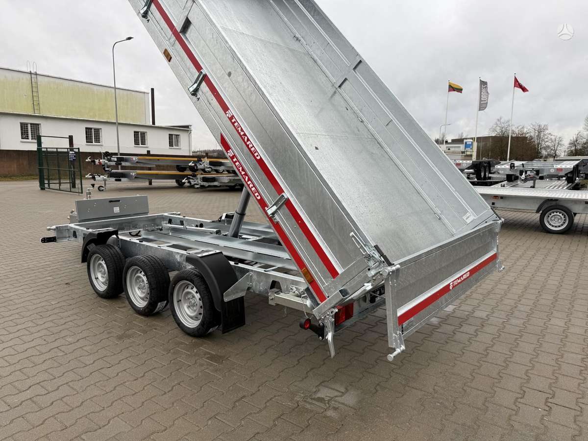 TEMARED Tipper 4020/3 C S3,5T, passenger car trailers