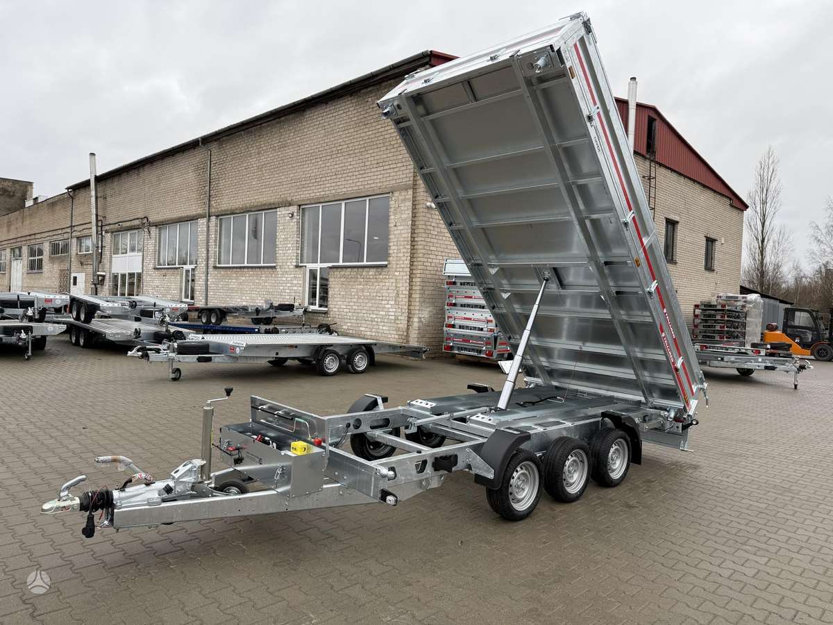 TEMARED Tipper 4020/3 C S3,5T, passenger car trailers