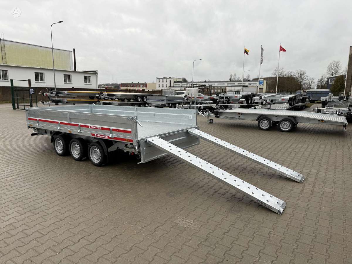TEMARED Tipper 4020/3 C S3,5T, passenger car trailers