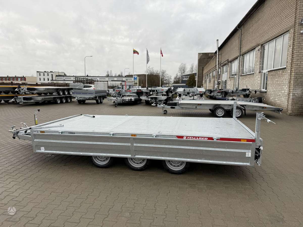 TEMARED Tipper 4020/3 C S3,5T, passenger car trailers