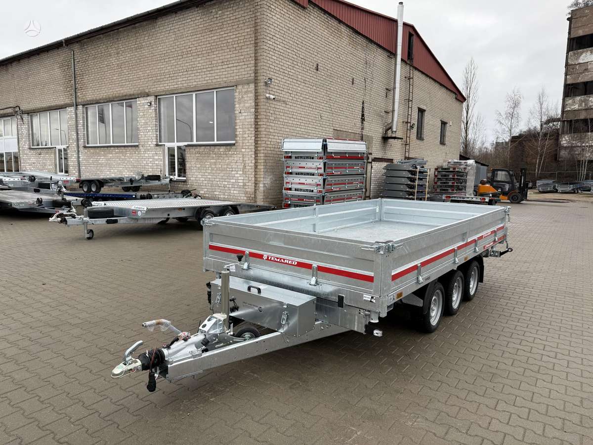 TEMARED Tipper 4020/3 C S3,5T, passenger car trailers
