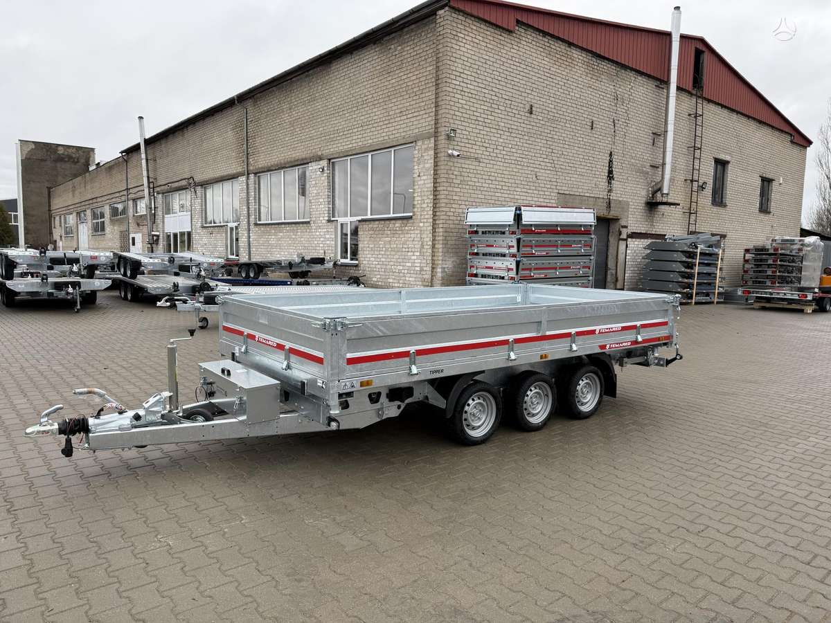 TEMARED Tipper 4020/3 C S3,5T, passenger car trailers