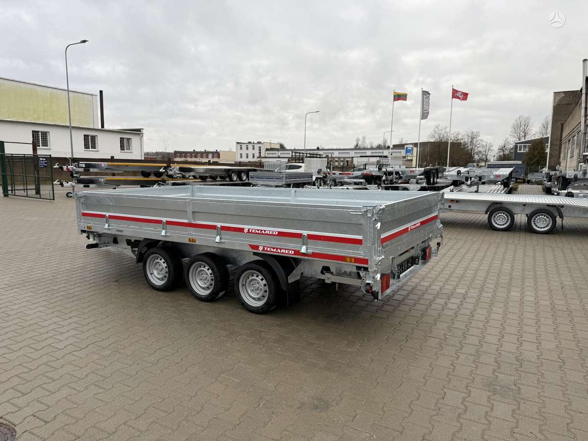 TEMARED Tipper 4020/3 C S3,5T, passenger car trailers