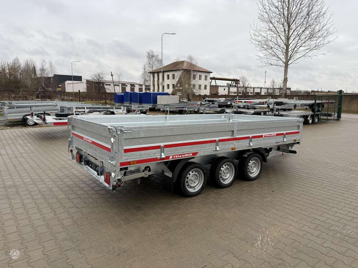 TEMARED Tipper 4020/3 C S3,5T, passenger car trailers