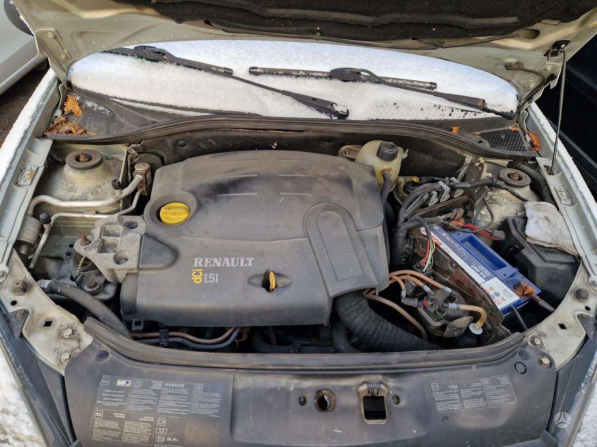 Renault Clio, 1,5 DCI  K9K, engine parts