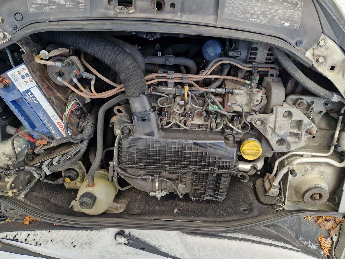 Renault Clio, 1,5 DCI  K9K, engine parts