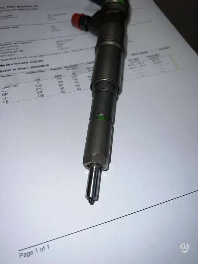 BMW 530, 0445110216, injection system