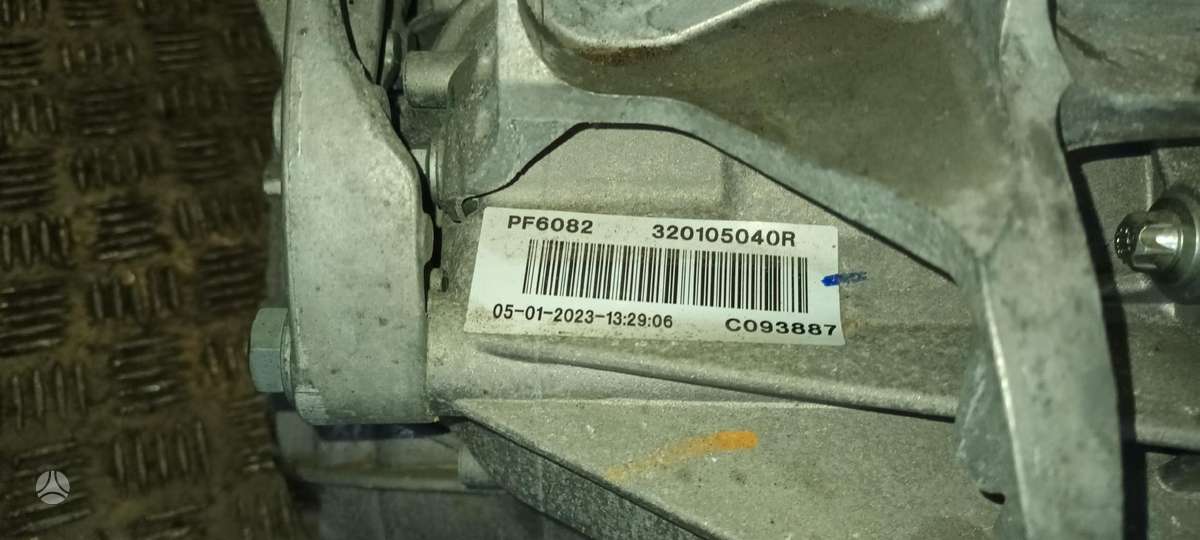 Renault Trafic, Pf 6082, gearbox