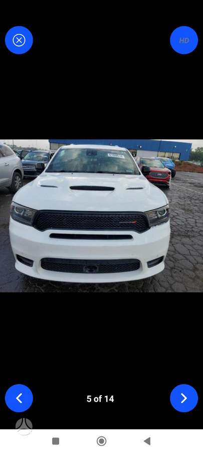 Dodge Durango Pilnas pwd spalva