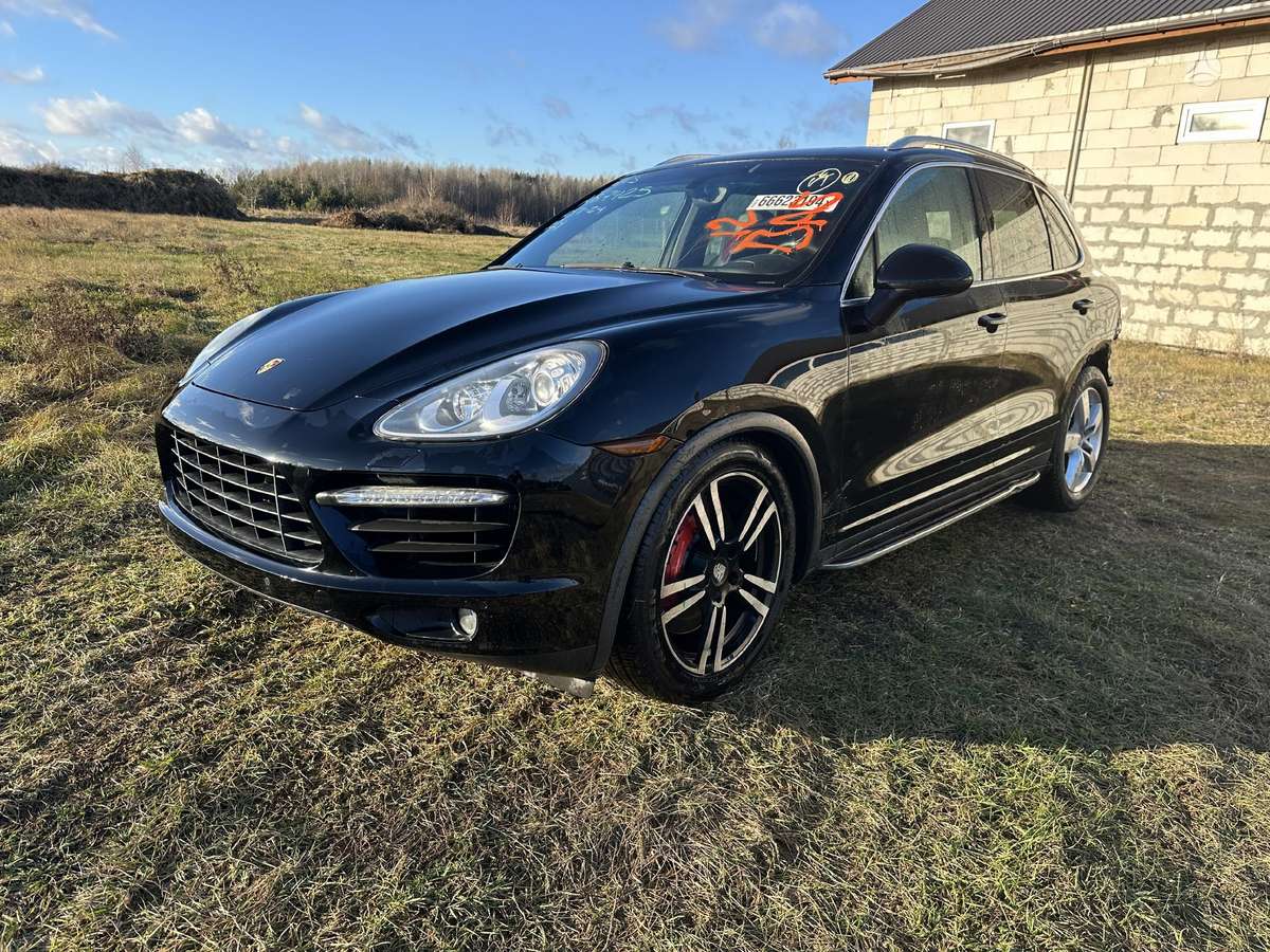 Porsche Cayenne for parts. cayenne v8 turbo engine code 4852 transmission cod
