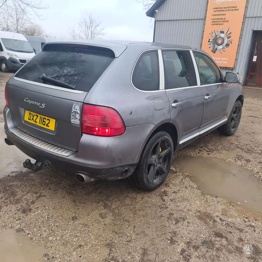 Porsche Cayenne по частям. Anglas dalimis