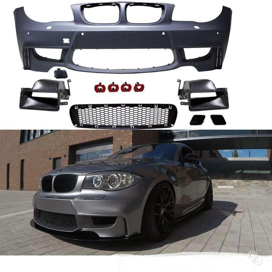 BMW 1 serija Tuning detalės e81 e82 e87 e88 pardavėjas uab euvirida