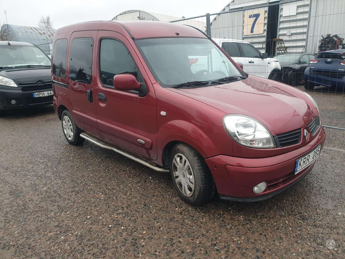 Renault Kangoo dalimis. Rida 266000 km