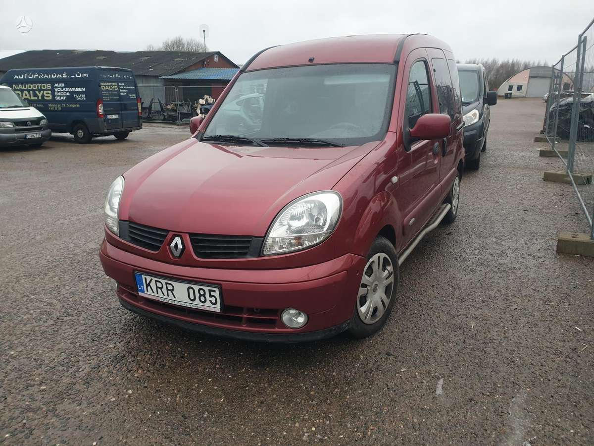 Renault Kangoo dalimis. Rida 266000 km
