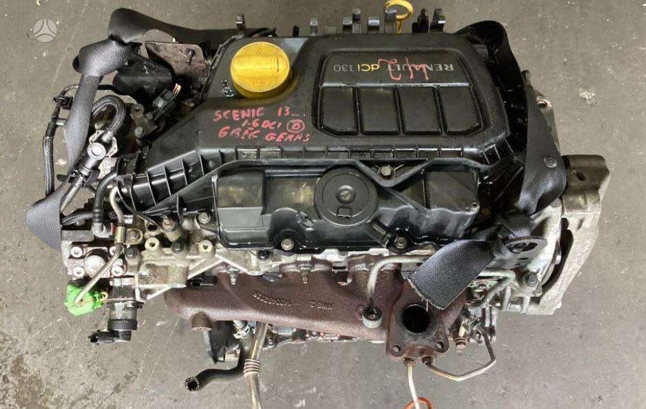 Renault Scenic, R9M A 402, engine parts
