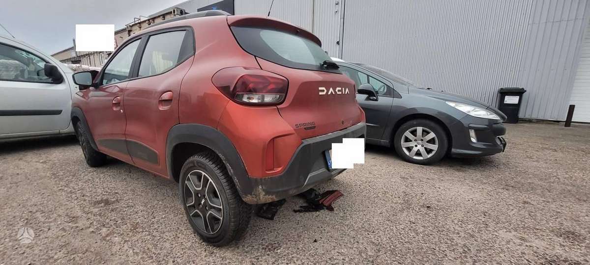 Dacia Spring Atnaujintas modelis baterija 33kw