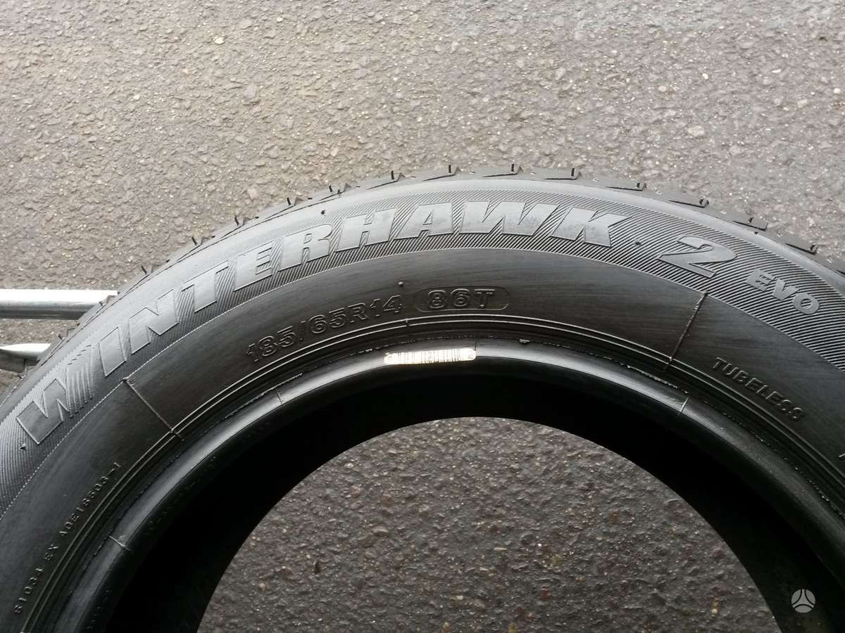 Firestone WINTERHAWK 2 Evo apie 7mm, winter 185/65 R14