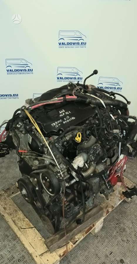 Renault Trafic, M9R  692, engine parts
