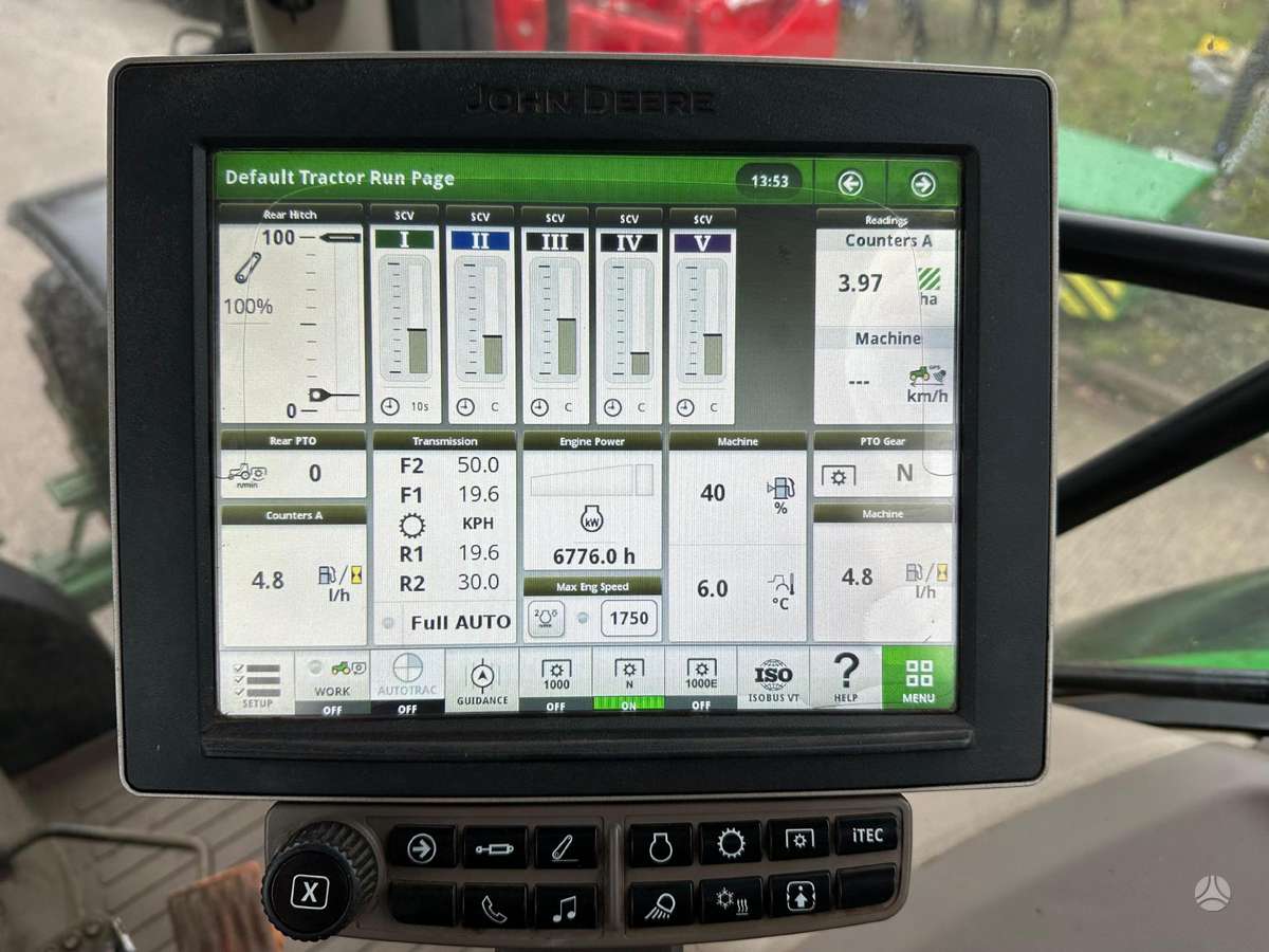 John Deere 6215R, tractors