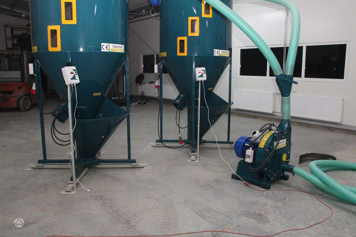 Agropart Pašarų-grūdų sandėliavimo bokš, grain processing equipment