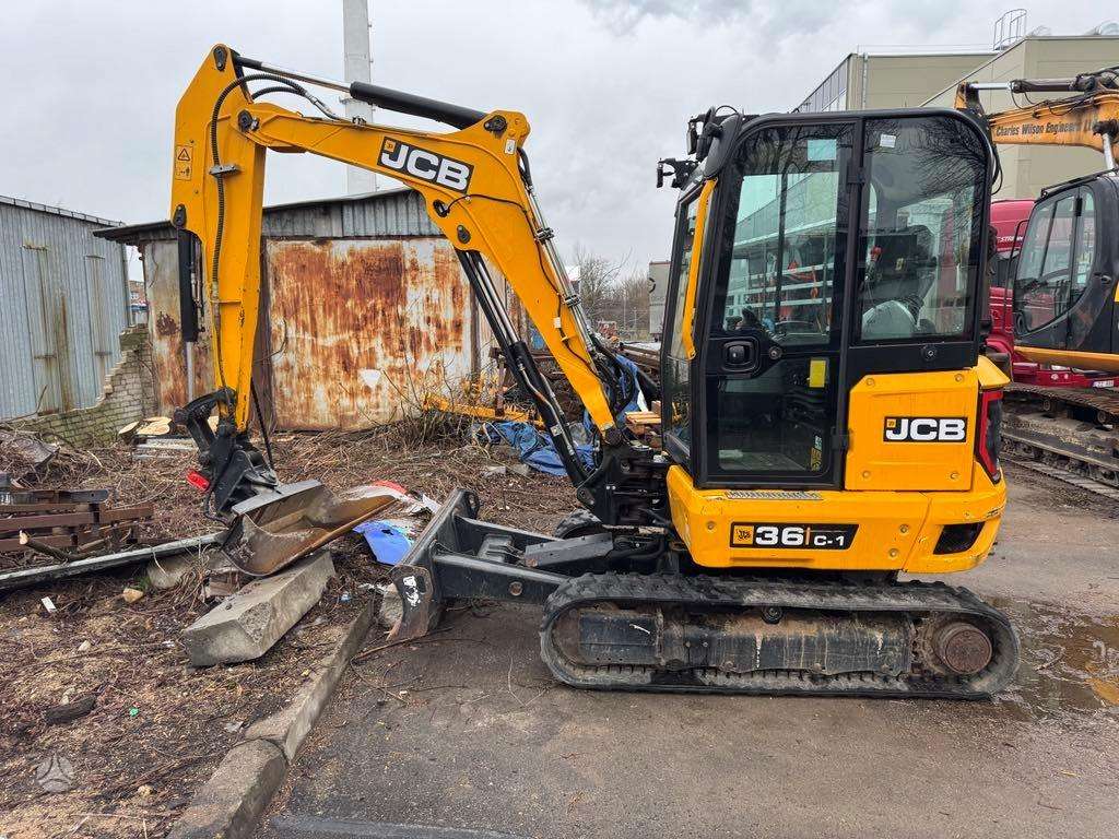 JCB 36C-1, mini excavator