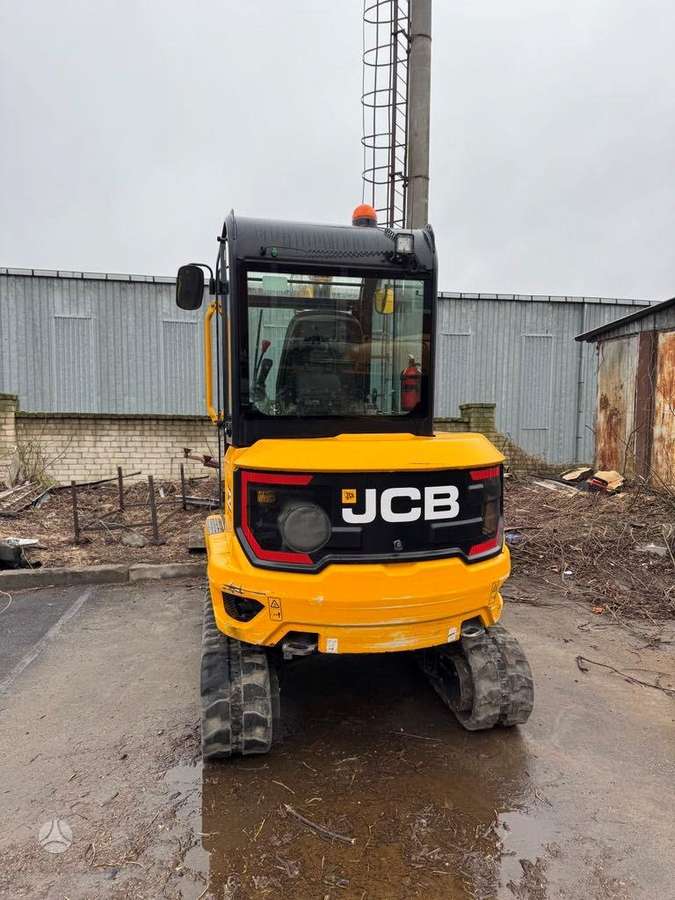 JCB 36C-1, mini ekskavatoriai