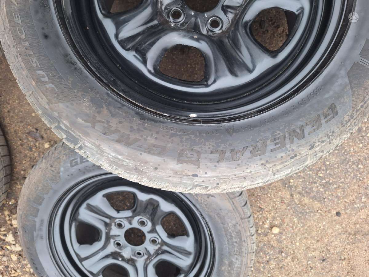 Dodge, стальные штампованные диски, R18