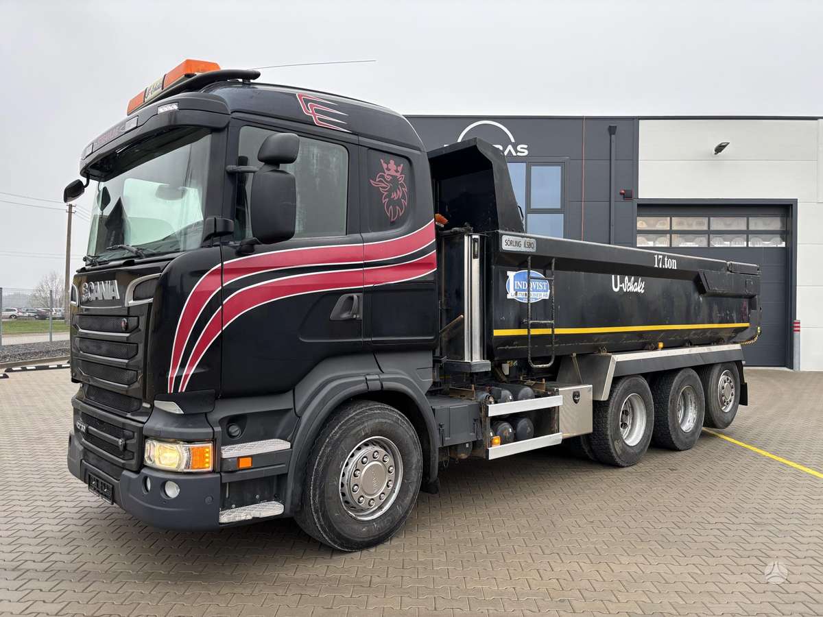 Scania R730 VIBRO KIPPER RETADER, dumpers / tippers