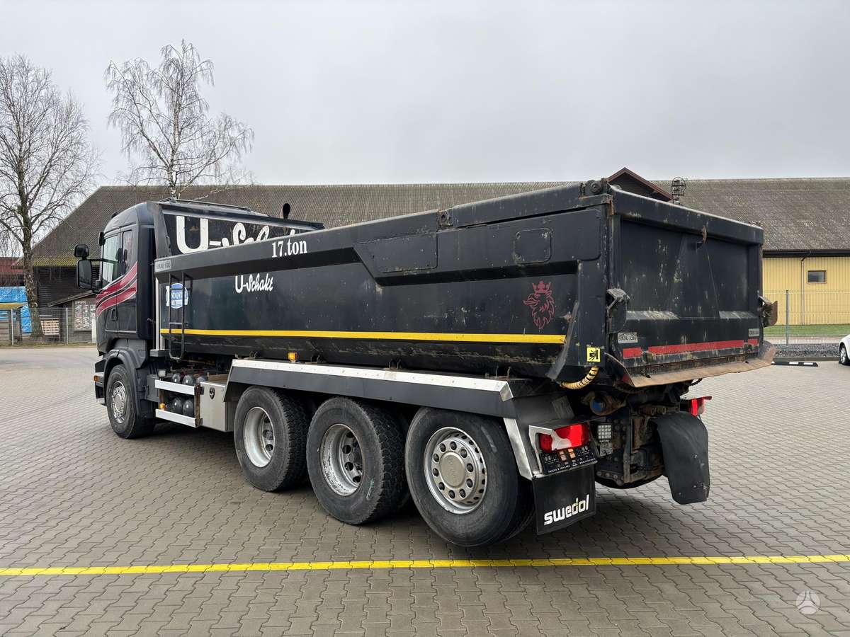 Scania R730 VIBRO KIPPER RETADER, dumpers / tippers