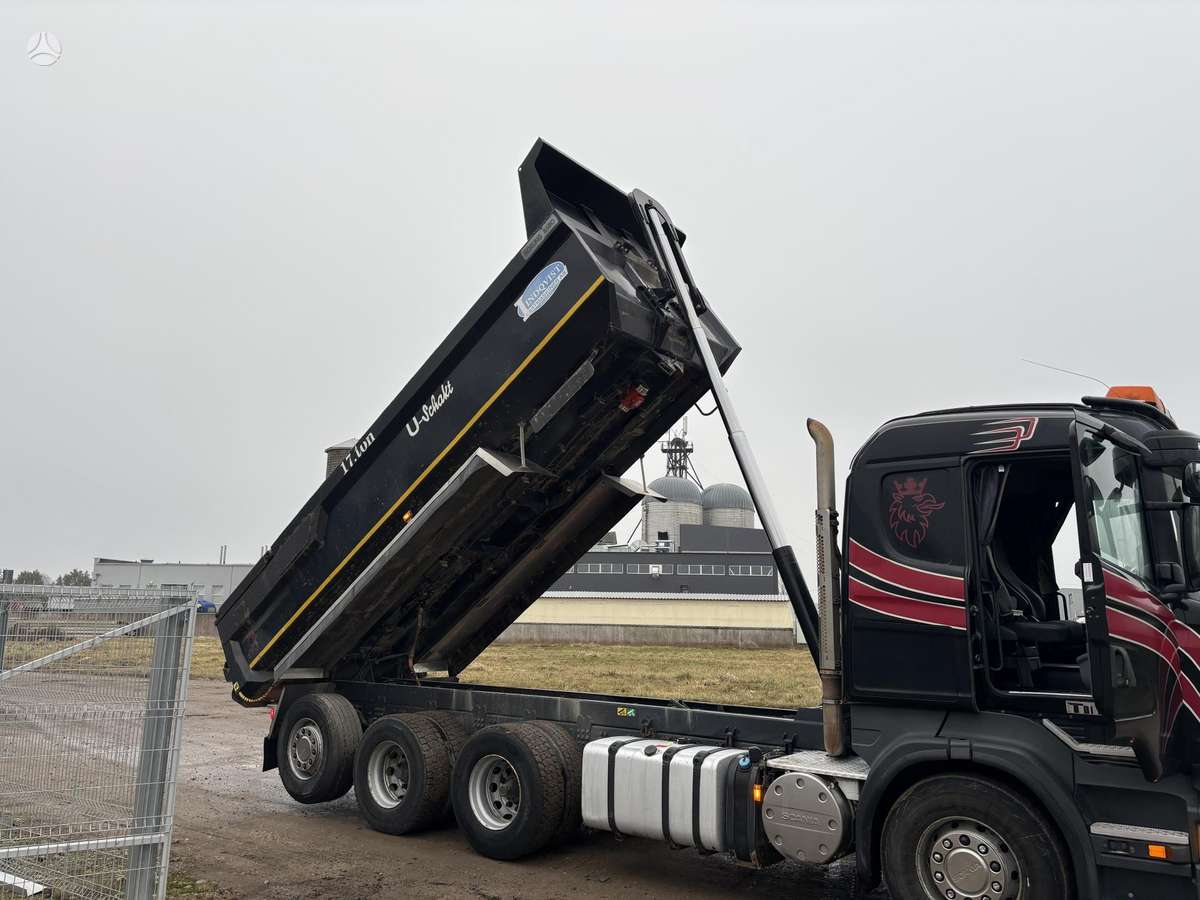 Scania R730 VIBRO KIPPER RETADER, dumpers / tippers