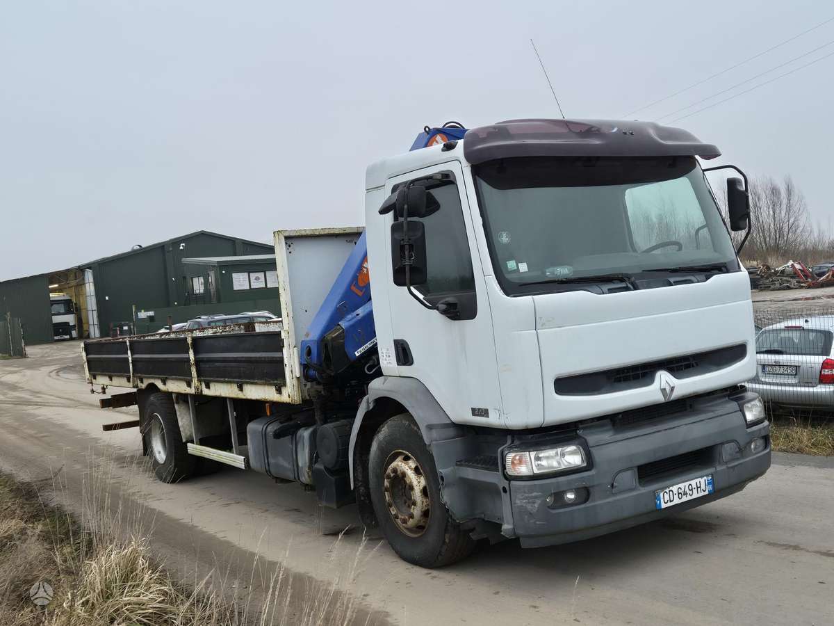 Renault PREMIUM, su kranu