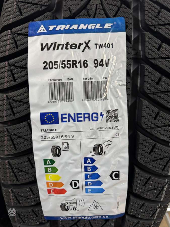 Triangle WinterX TW401 94V, winter 205/55 R16