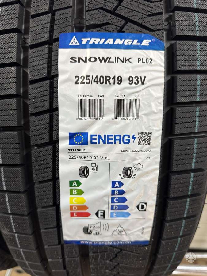 Triangle SnowLink PL02 93V, žieminės 225/40 R19