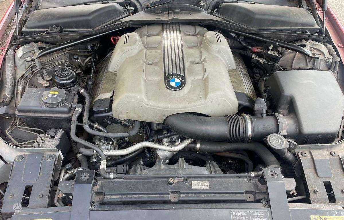 BMW 645 по частям. Variklis n62b44