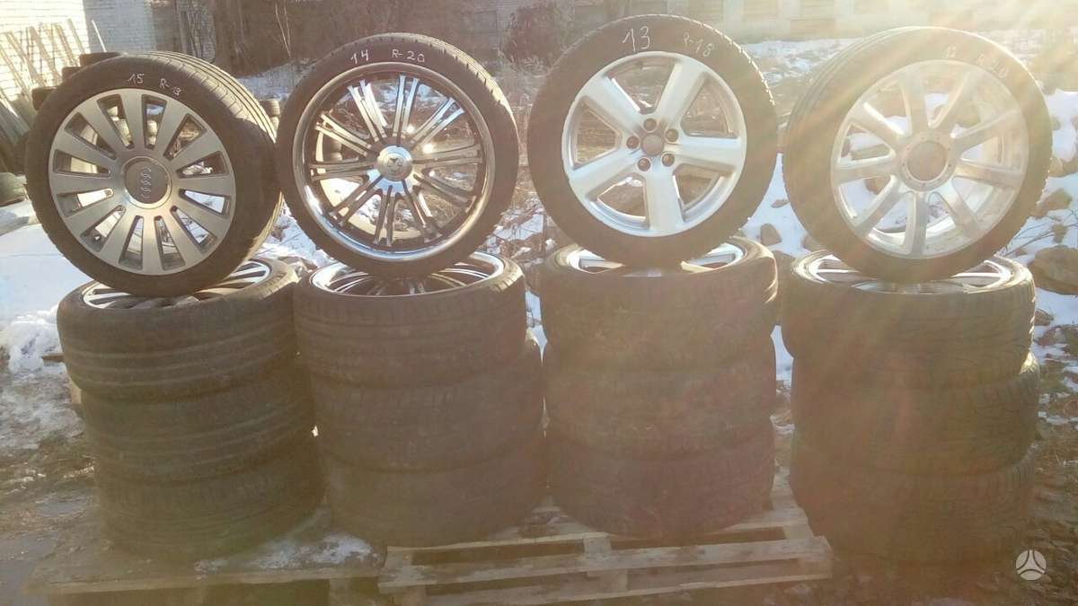 Audi, light alloy, R20