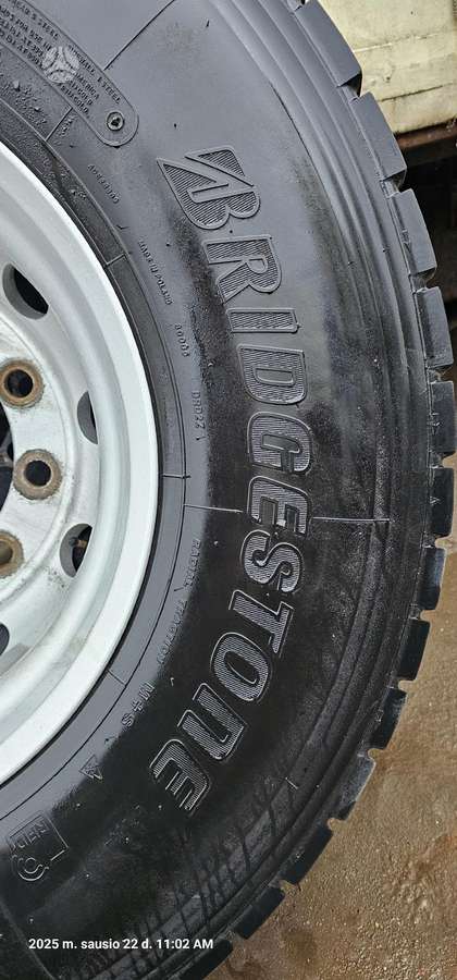 Bridgestone Duravis, universalios 315/80 R22,5