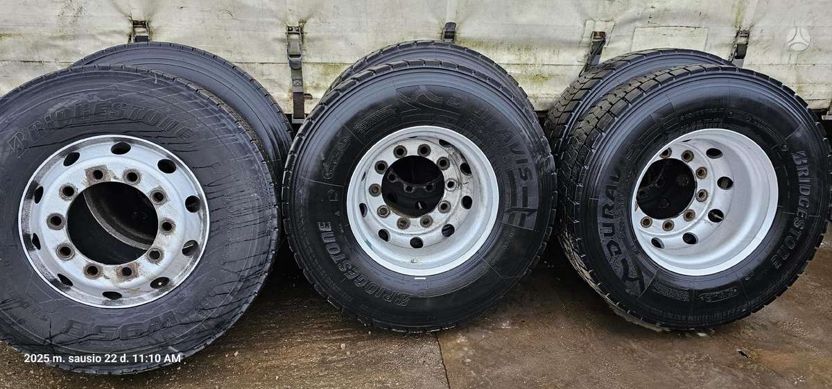 Bridgestone Duravis, universalios 315/80 R22,5