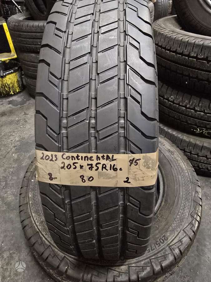 Continental, vasarinės 205/75 R16