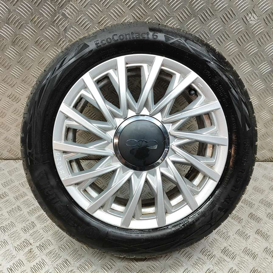 Fiat 500, light alloy, R15